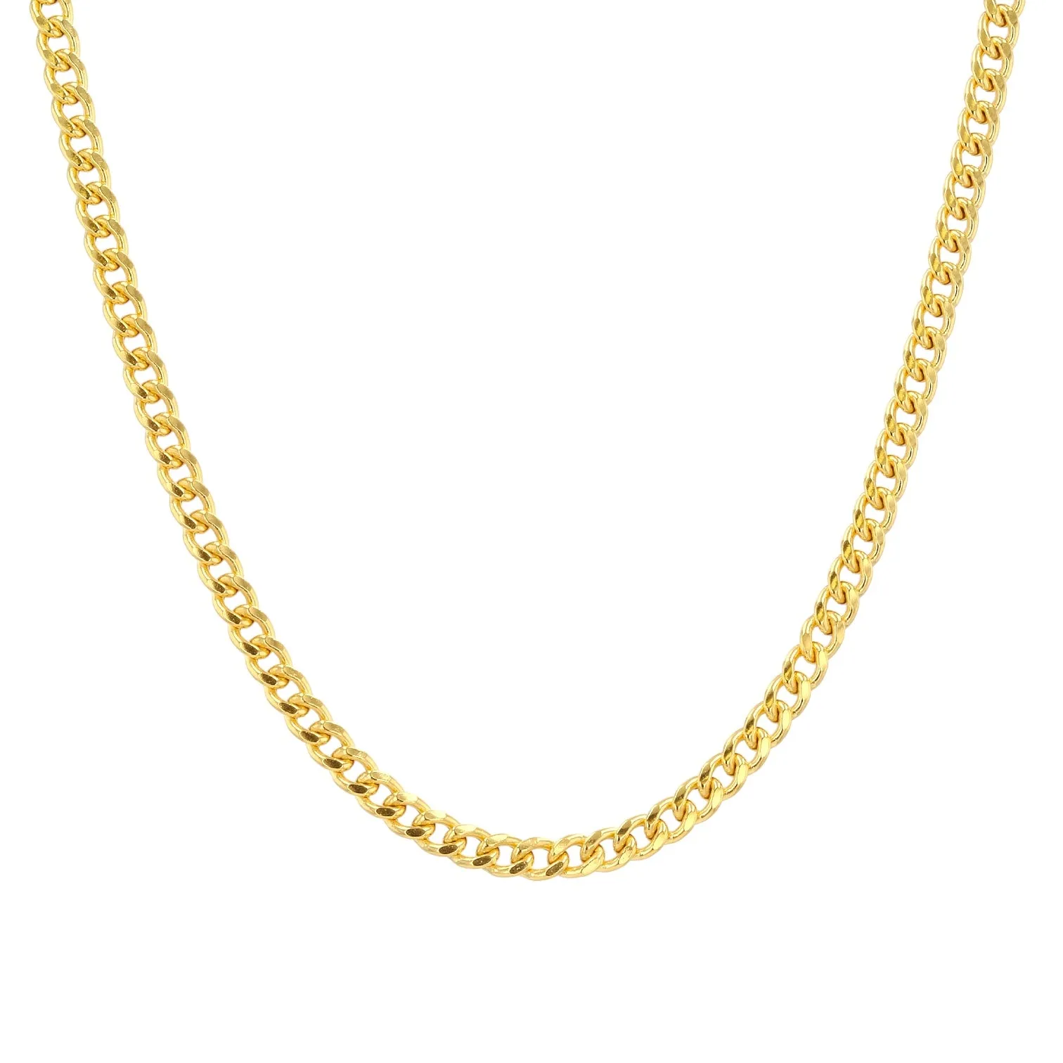 14K Yellow Gold Miami Cuban Link Chain 3mm x 24'' -226772