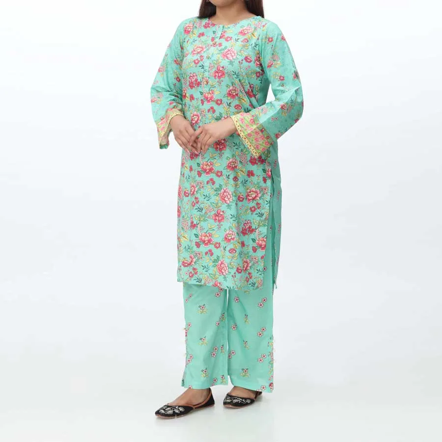 2PC- Digital Printed Lawn Suit PS4100