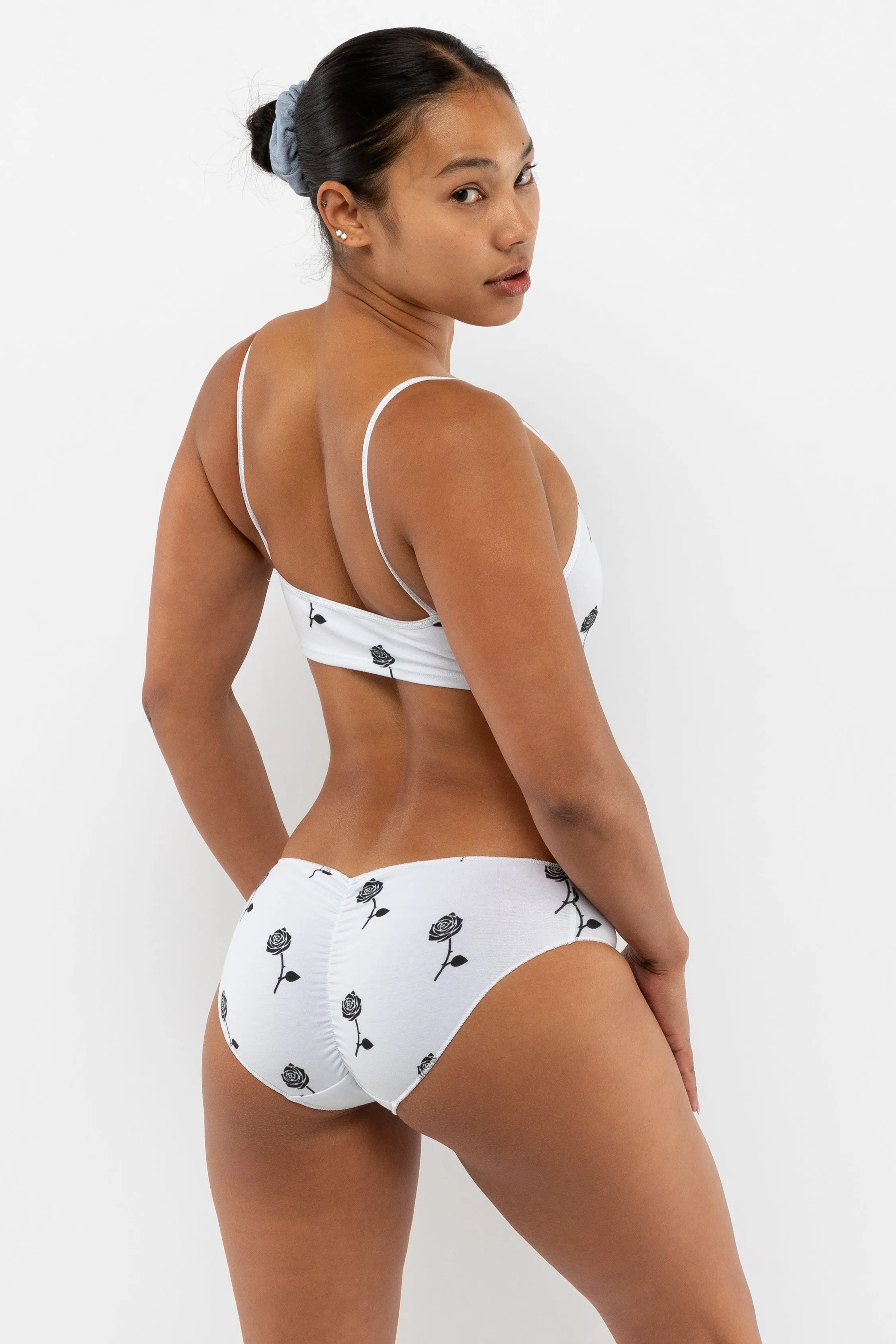 83008P - Printed Ruched Back Panty