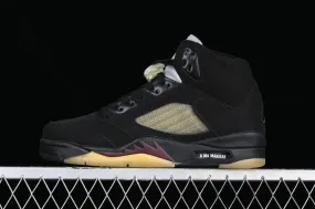 A Ma Maniere x Air Jordan 5 Burgundy Crush Black Pale Ivory FD1330-001