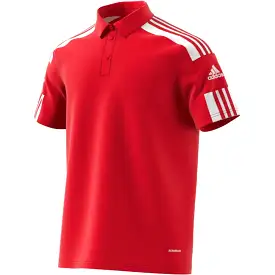 Adidas Adult Squadra 21 Polo Shirt (Red/White)