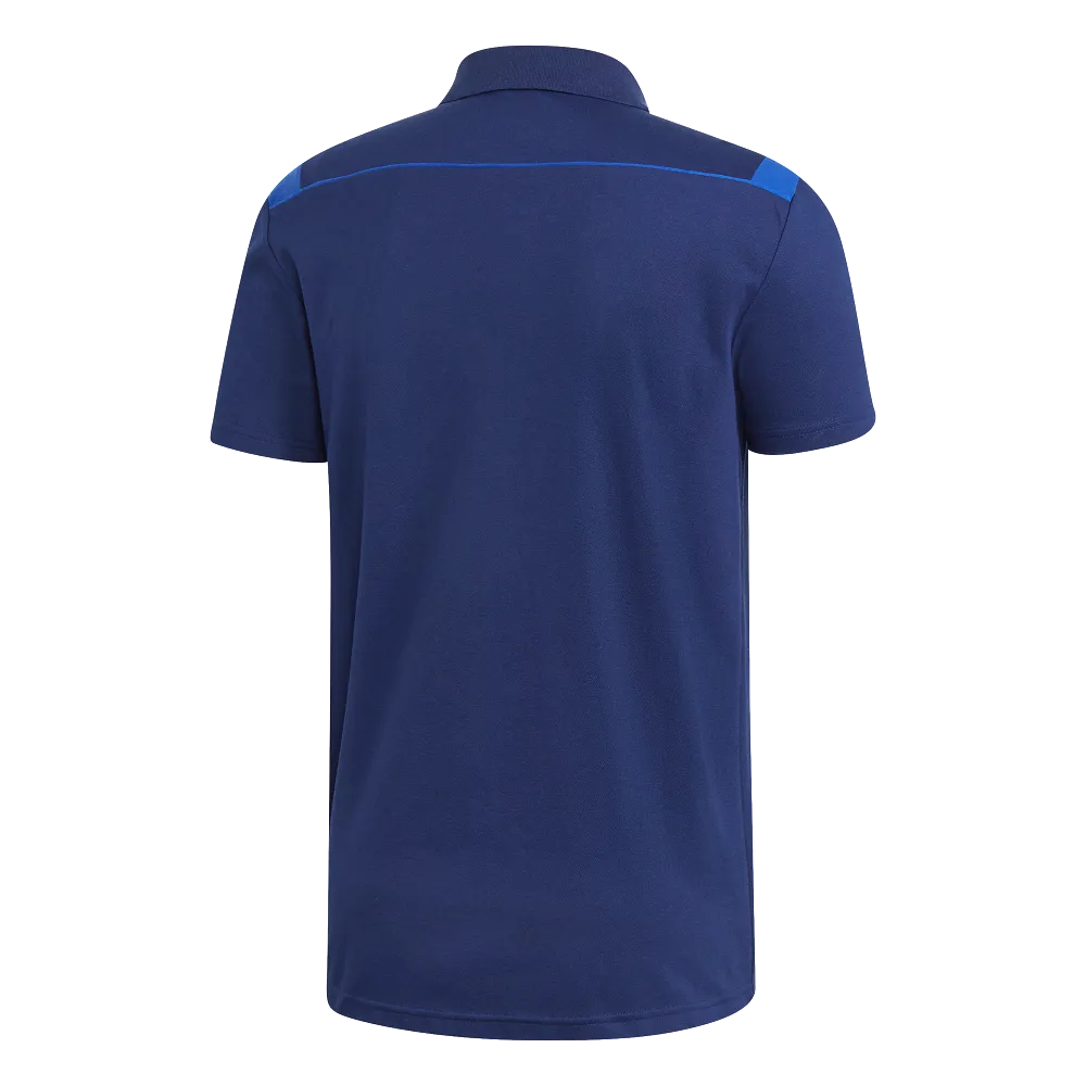 Adidas Adult Tiro 19 Polo (Dark Blue/BlueWhite)