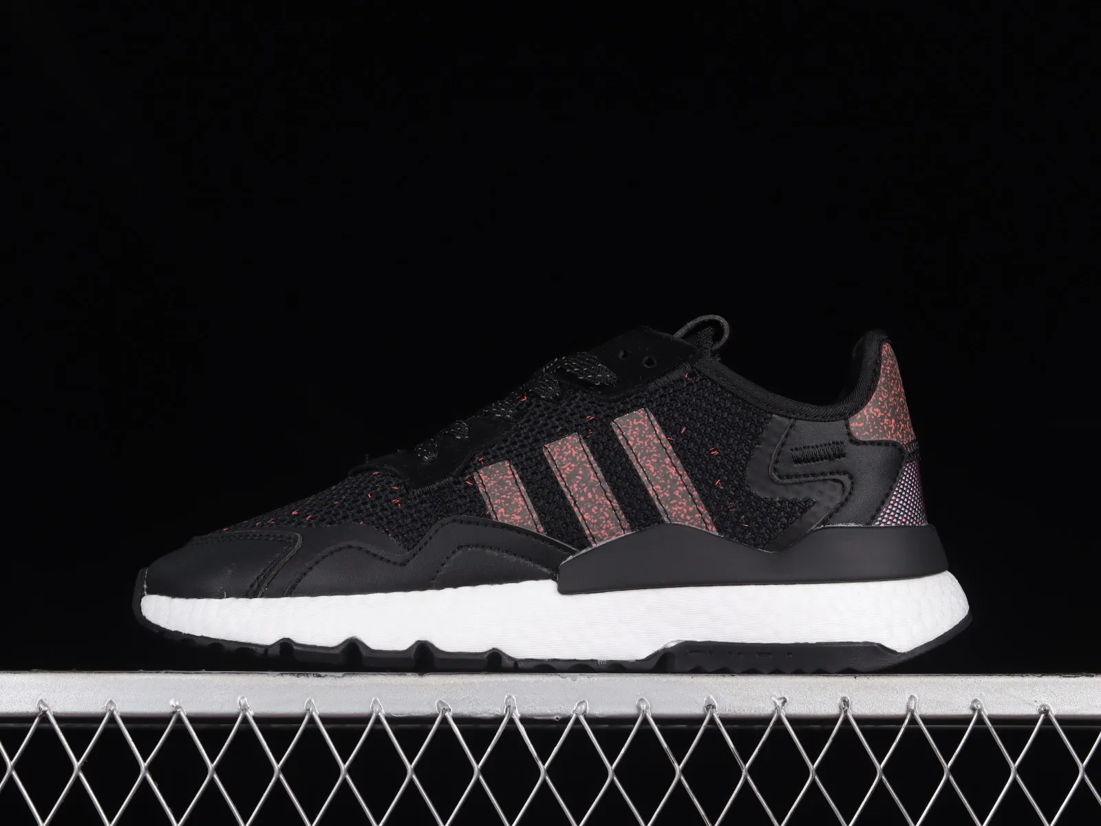 Adidas Nite Jogger Boost Core Black Red Cloud White CG6207