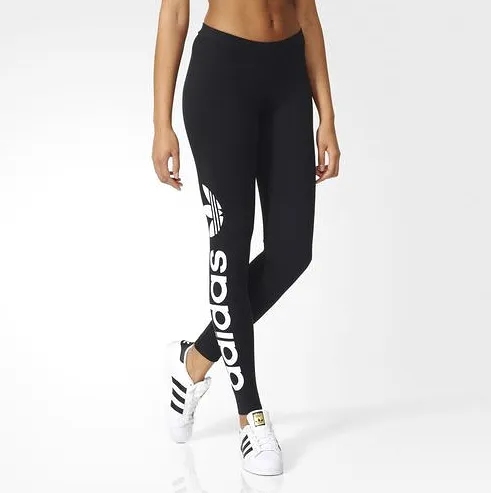 Adidas Originals Trefoil Black Legging