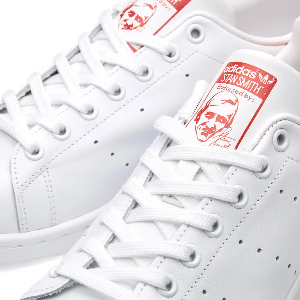 Adidas Stan SmithWhite & Red