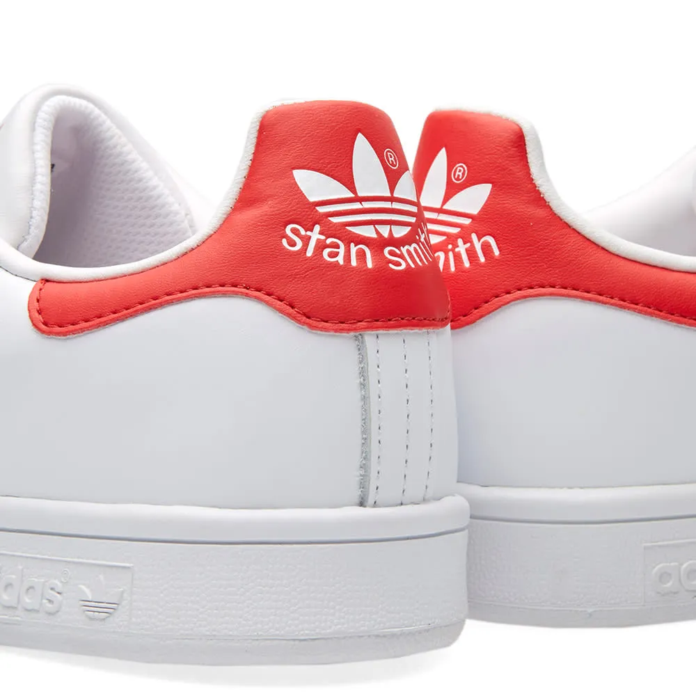 Adidas Stan SmithWhite & Red