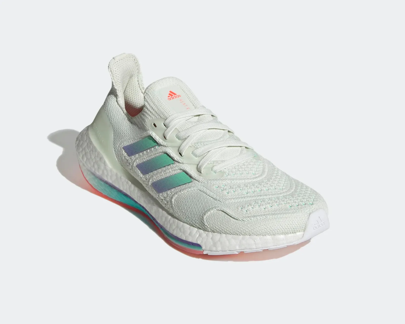 Adidas Ultra Boost 22 Heat.rdy White Tint Pulse Mint Purple Rush GX8087