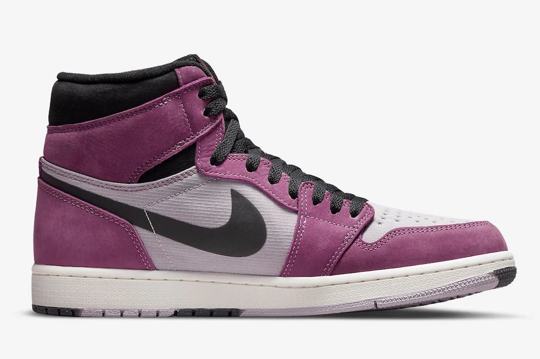 Air Jordan 1 High Element Gore-Tex Berry Grey Black DB2889-500