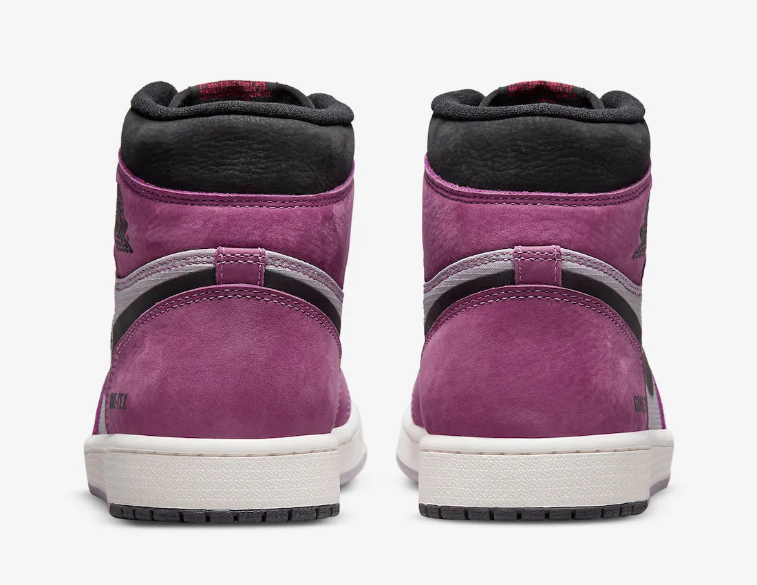 Air Jordan 1 High Element Gore-Tex Berry Grey Black DB2889-500