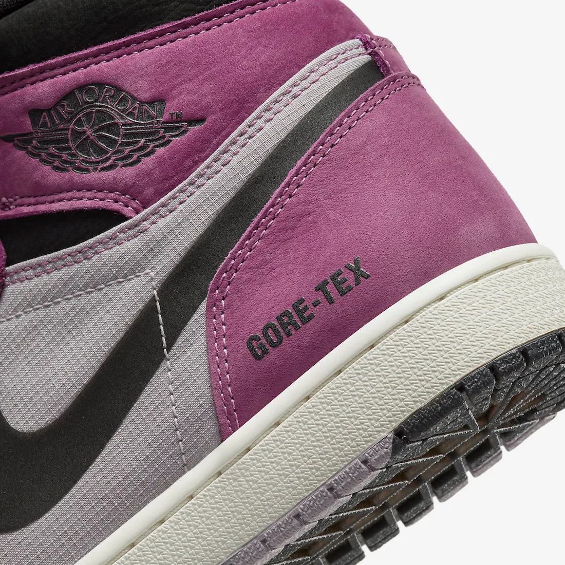 Air Jordan 1 High Element Gore-Tex Berry Grey Black DB2889-500