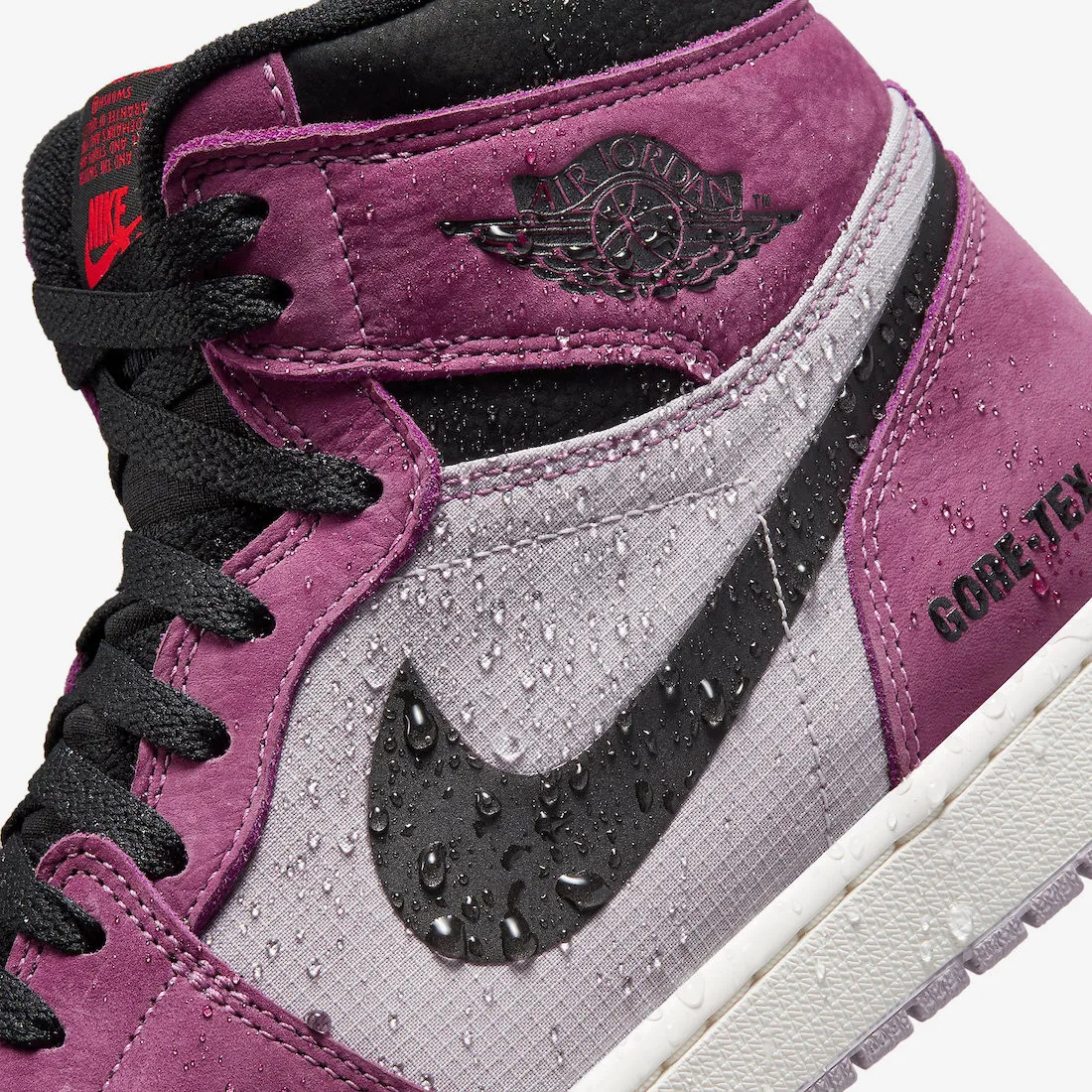 Air Jordan 1 High Element Gore-Tex Berry Grey Black DB2889-500