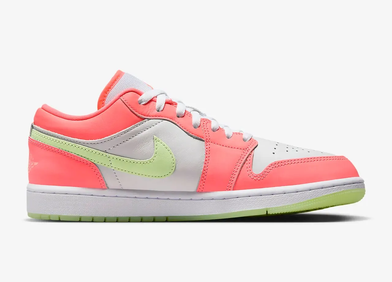 Air Jordan 1 Low SE Lava Glow White Barely Volt FN6772-671