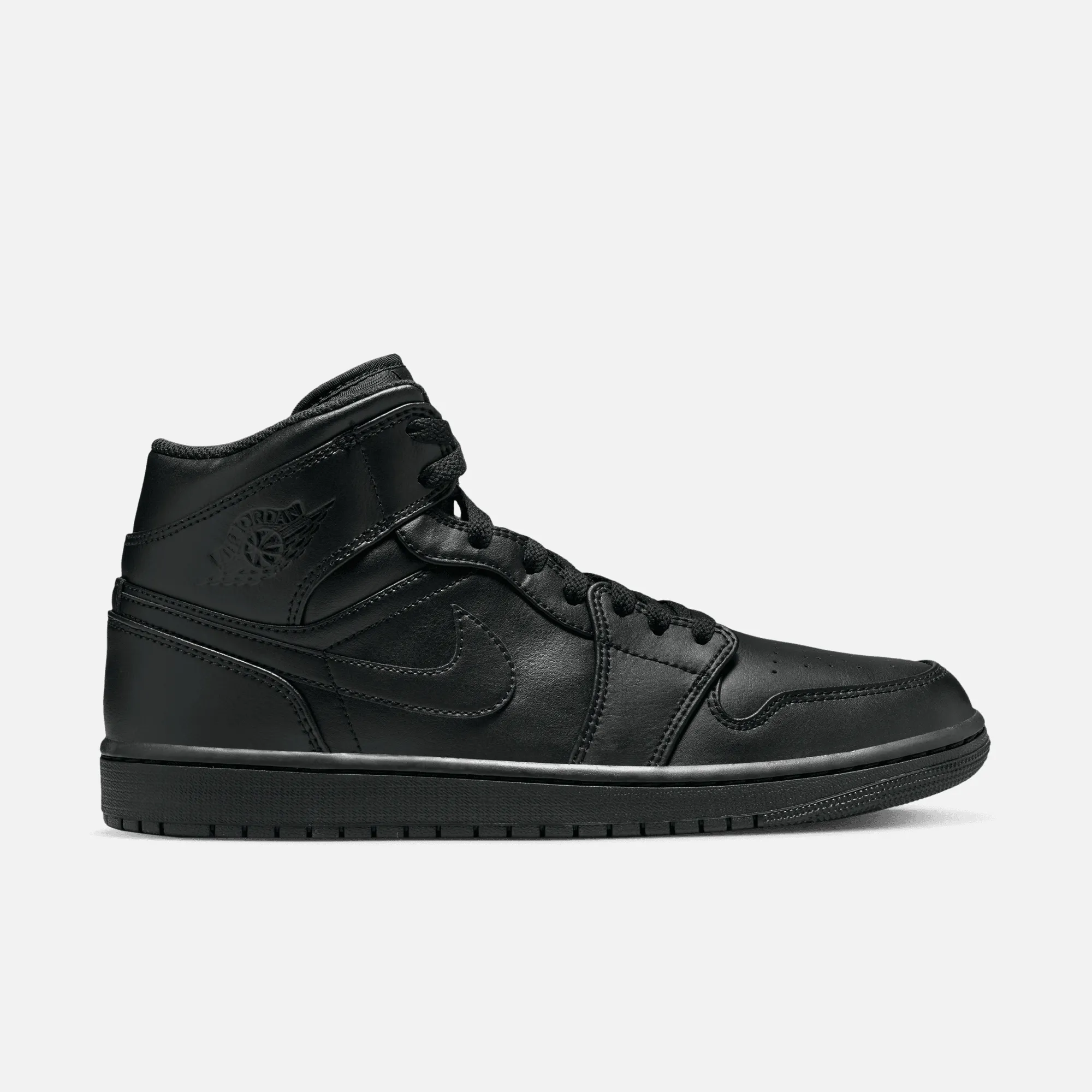 Air Jordan 1 Mid Triple Black