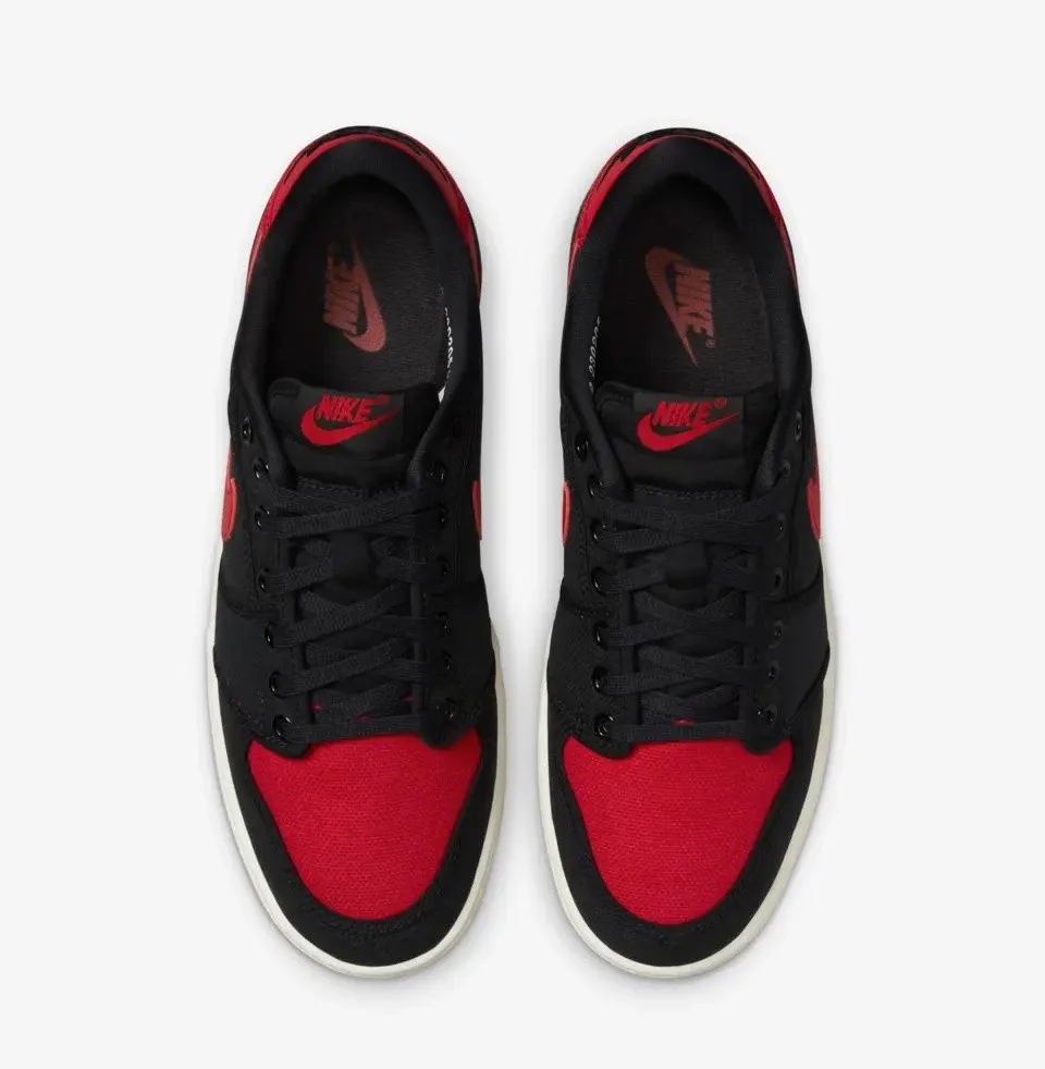 Air Jordan 1 Retro AJKO Low Bred Black Varsity Red White DX4981-006