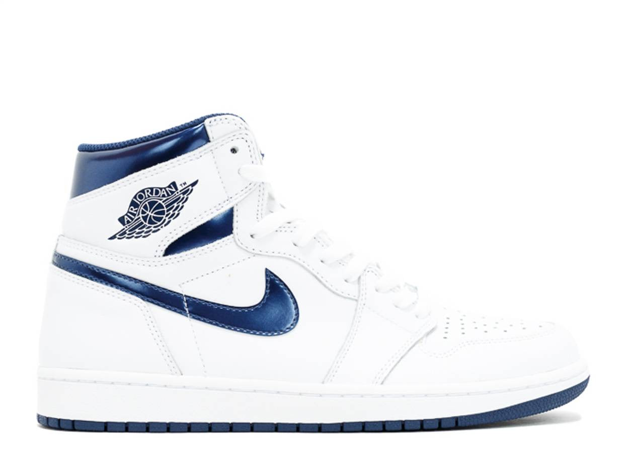 Air Jordan 1 Retro High Metallic Navy