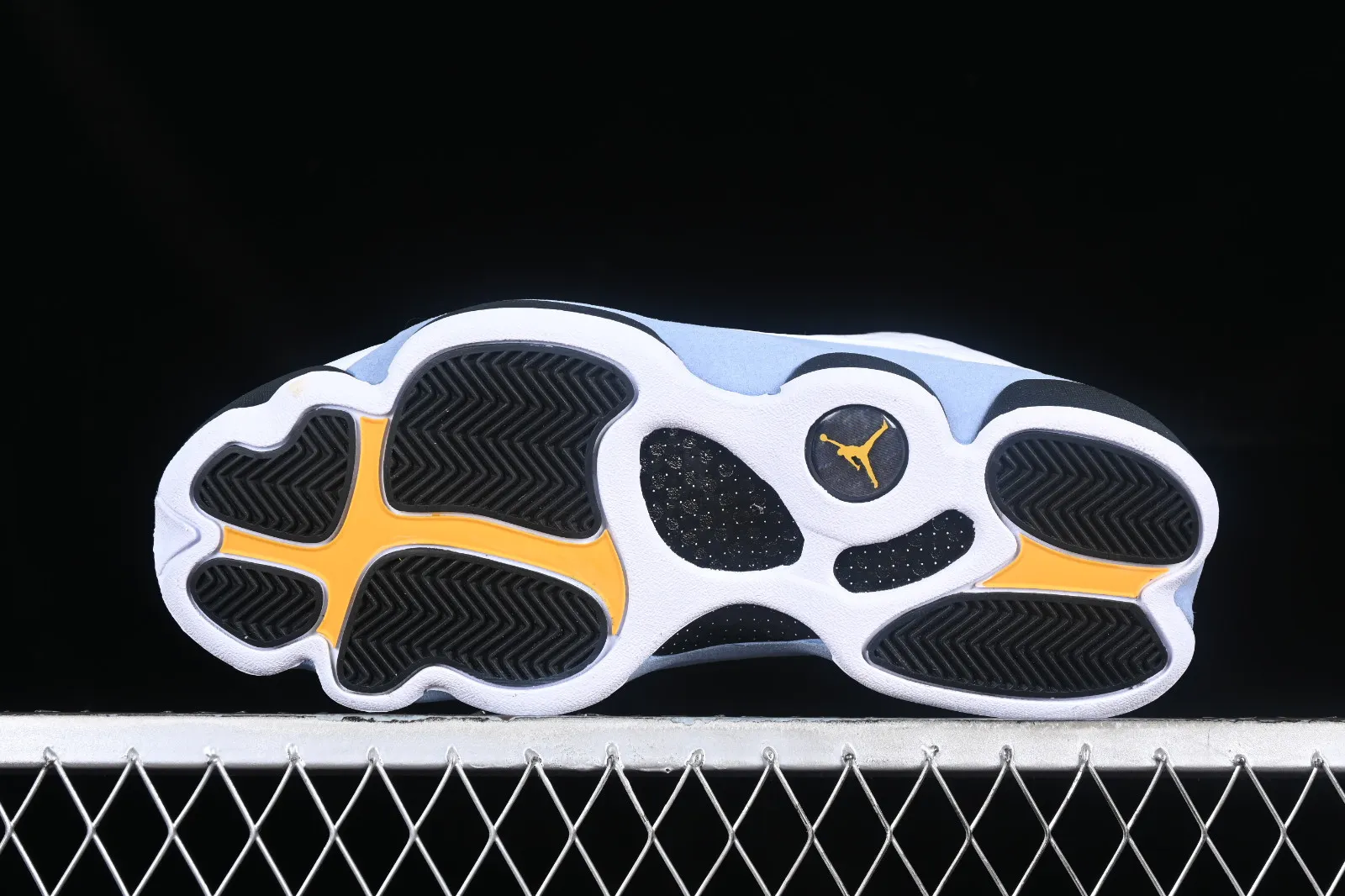 Air Jordan 13 White Yellow Ochre Blue Grey Black 414571-170