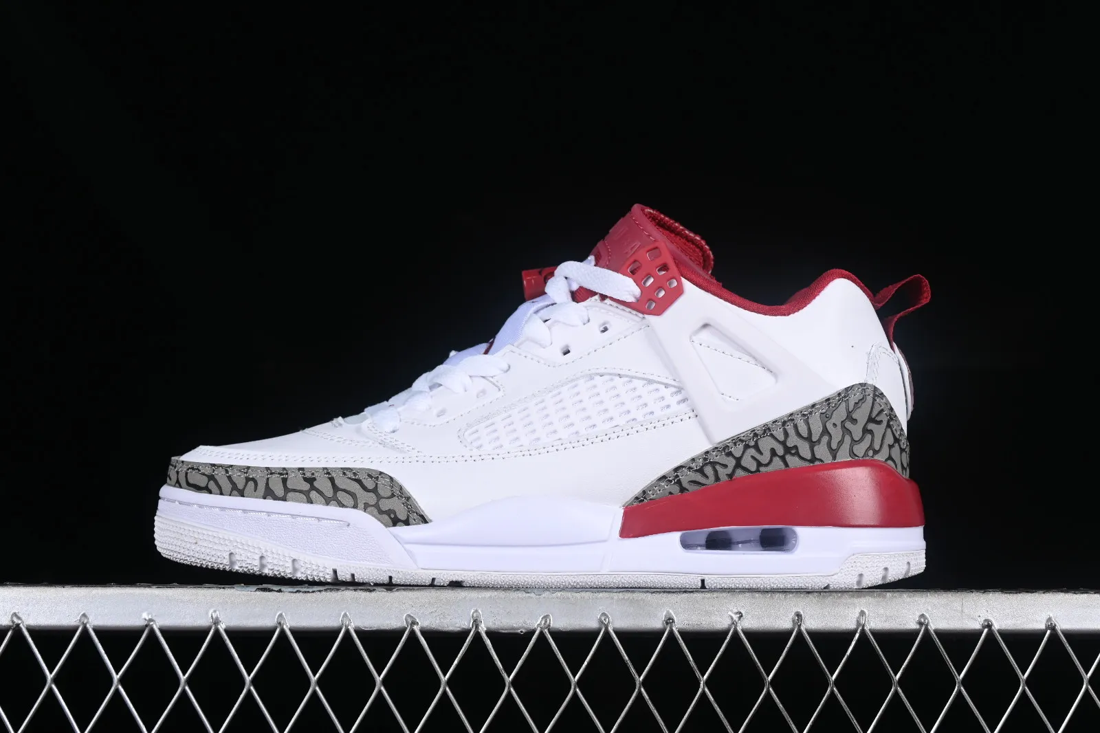 Air Jordan Spizike Low White Red Grey FQ1579-126