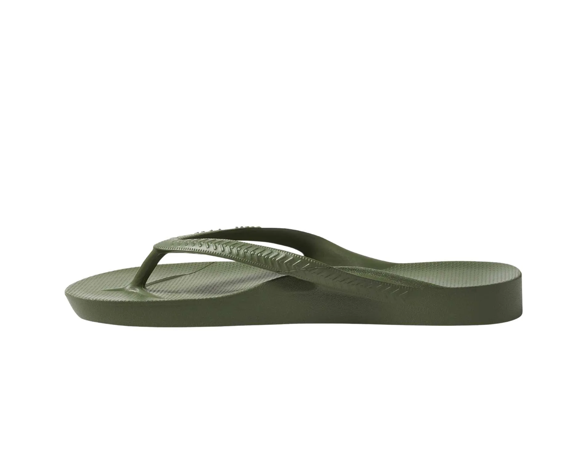 Archies Arch Support Thongs Khaki