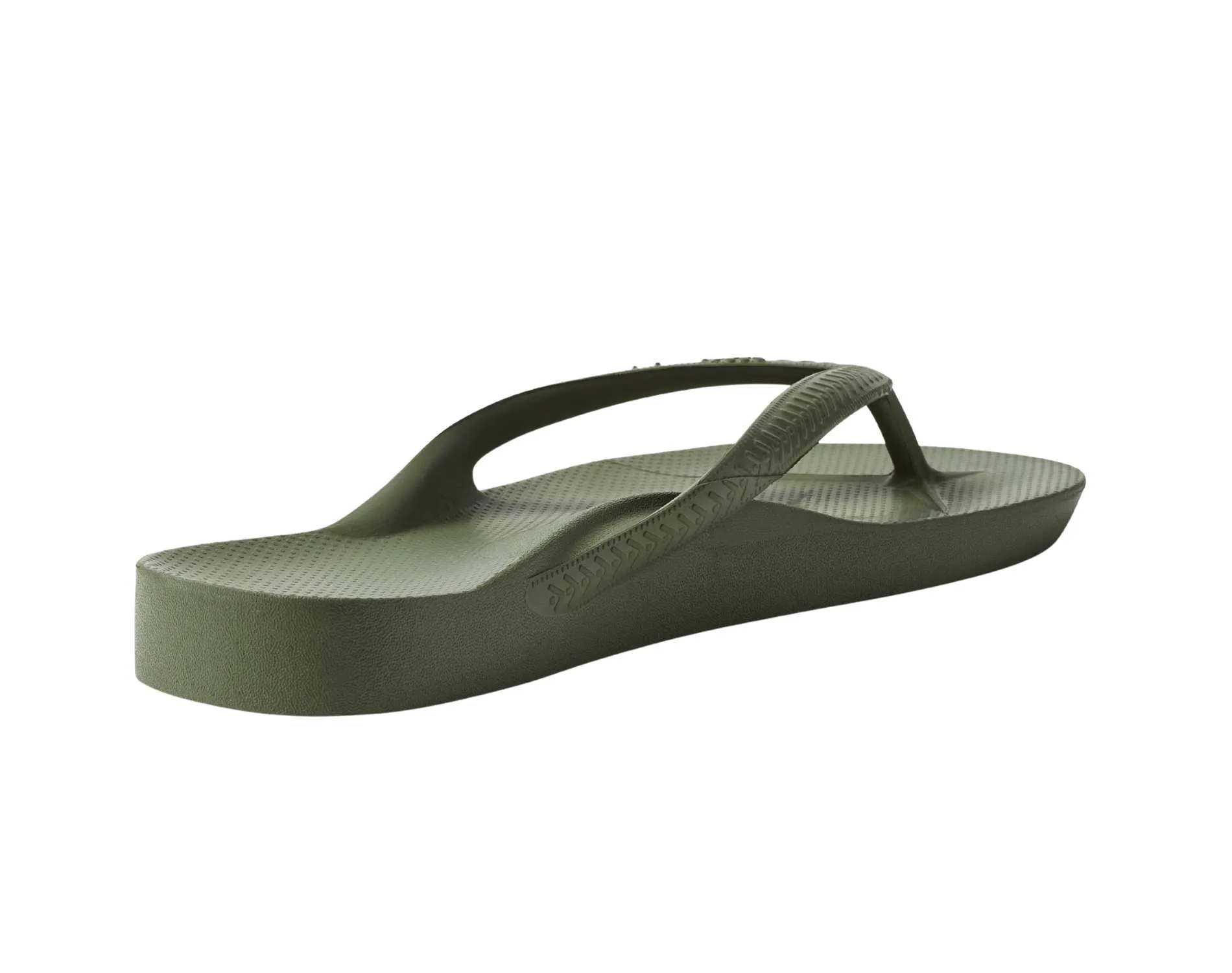 Archies Arch Support Thongs Khaki