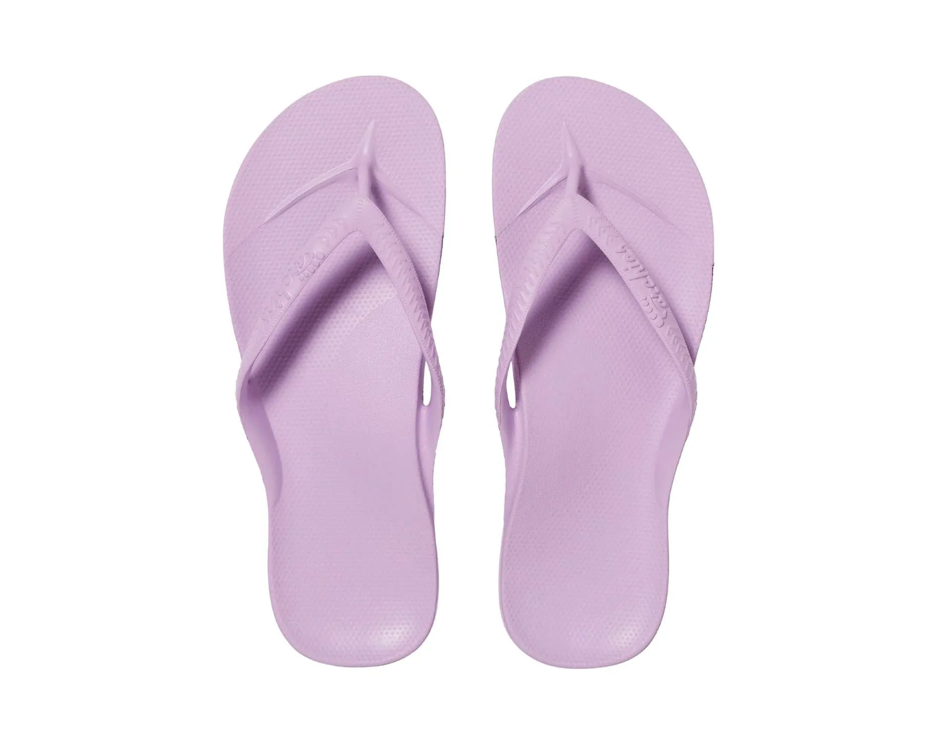 Archies Arch Support Thongs Lilac