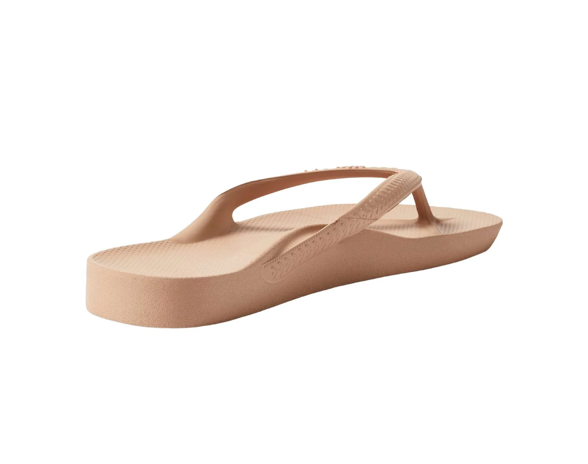 Archies Arch Support Thongs Tan