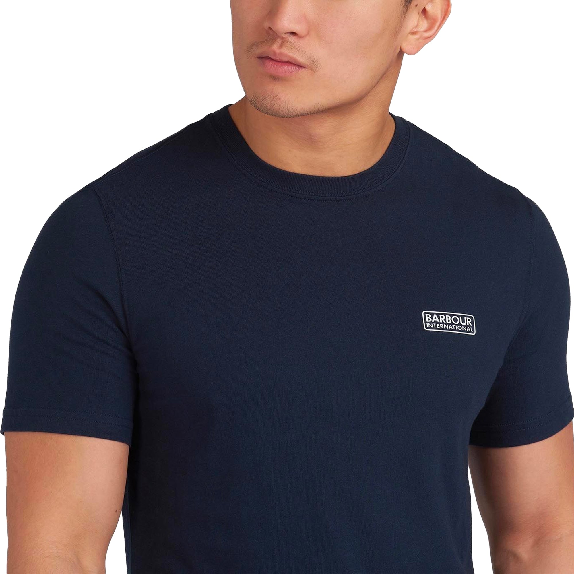 Barbour International Small Logo T-Shirt - International Navy