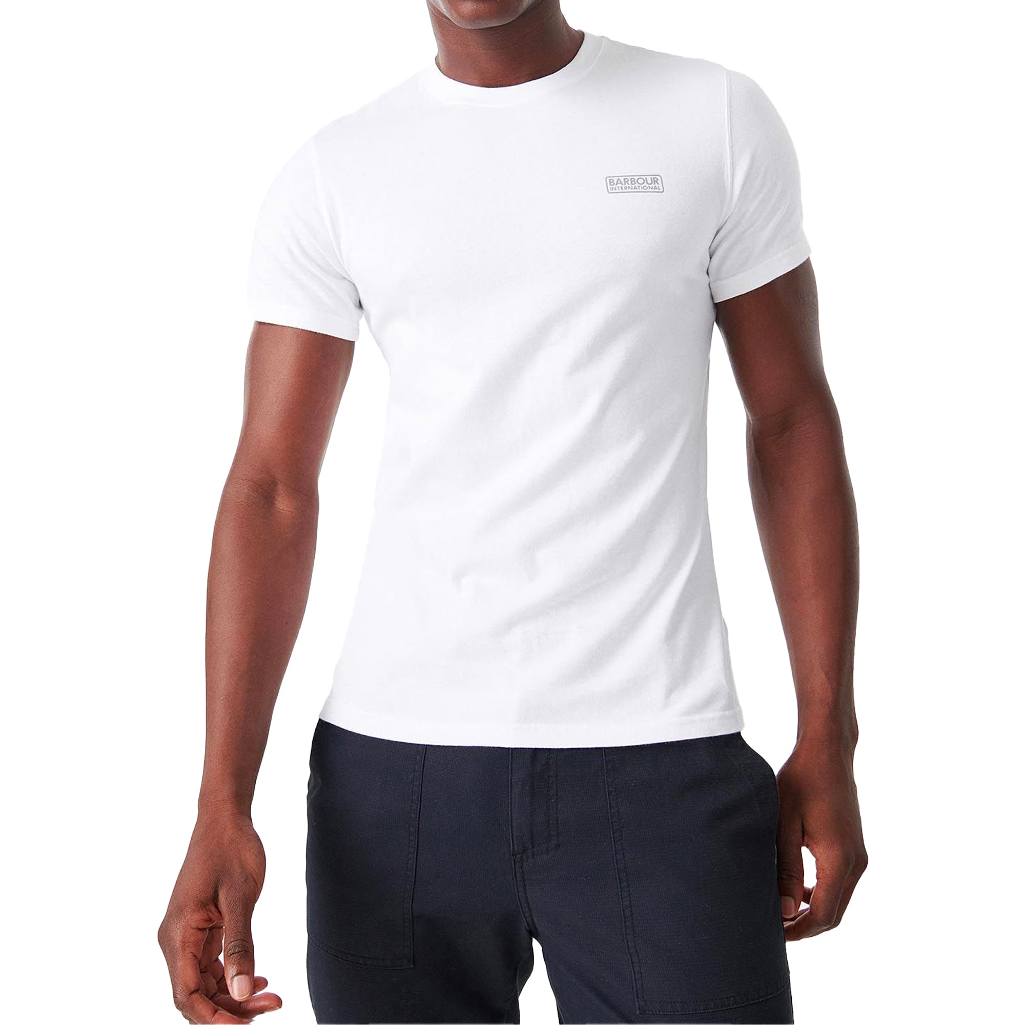 Barbour International Small Logo T-Shirt - White