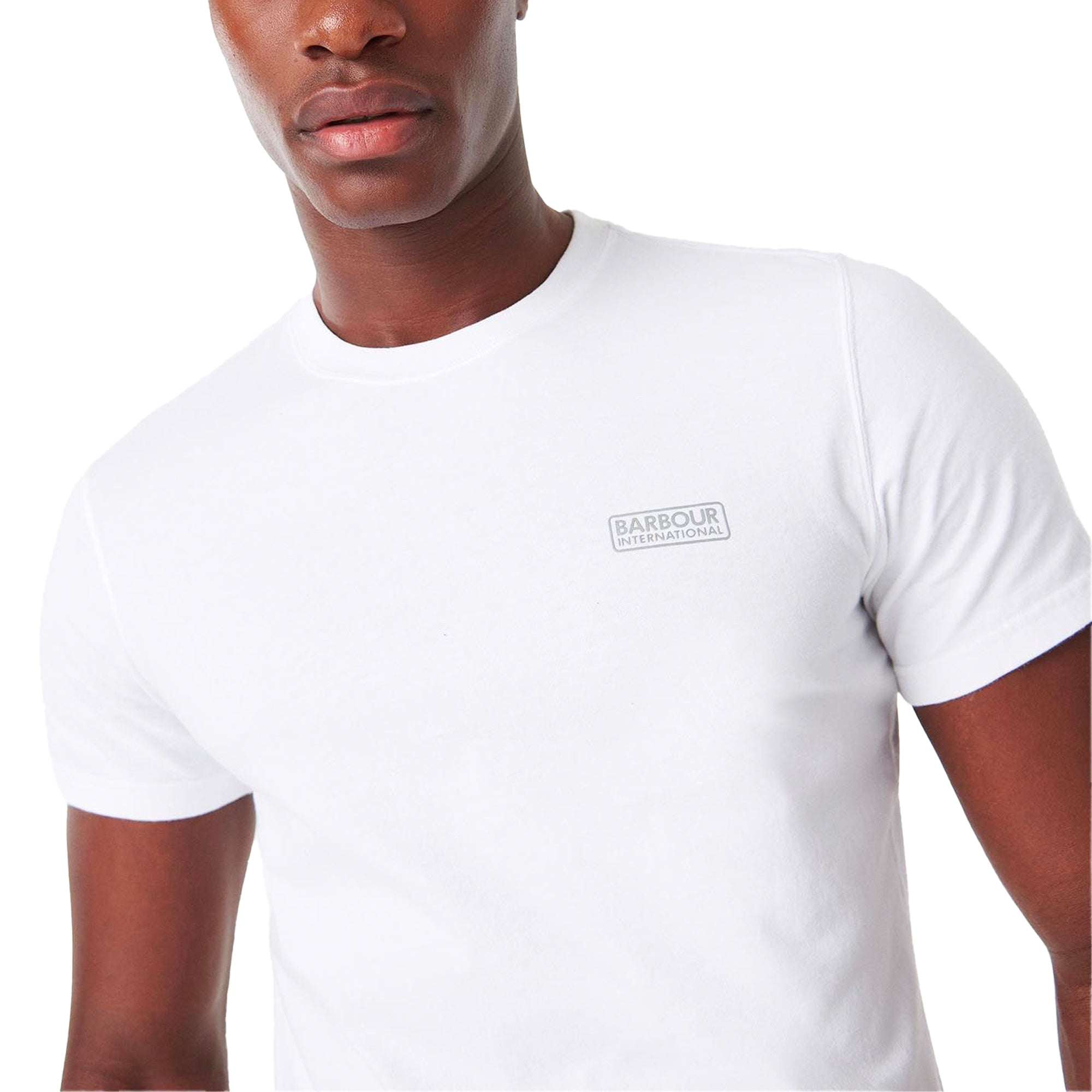 Barbour International Small Logo T-Shirt - White