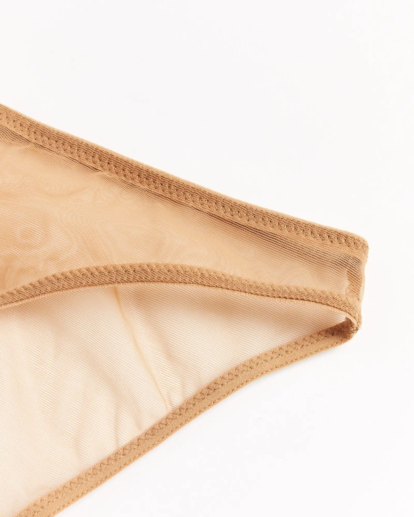 Bare Minimal Brief in Caramel