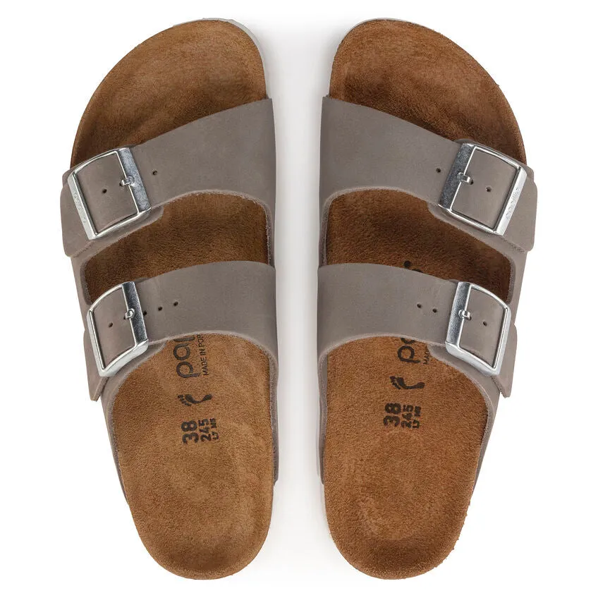 Birkenstock Arizona Platform Dove Gray Women's