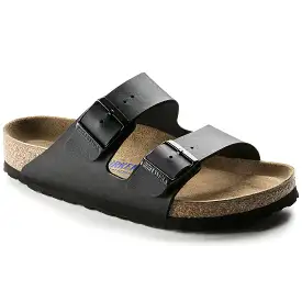 BIRKENSTOCK Arizona Soft Footbed Birko-Flor®Narrow Fit Black