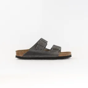 Birkenstock Arizona Soft Footbed (Unisex) - Iron Oiled Leather