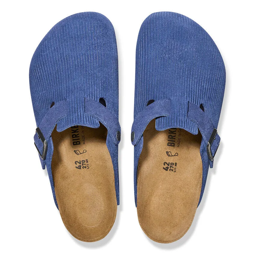 Birkenstock Boston Corduroy Indigo Women's