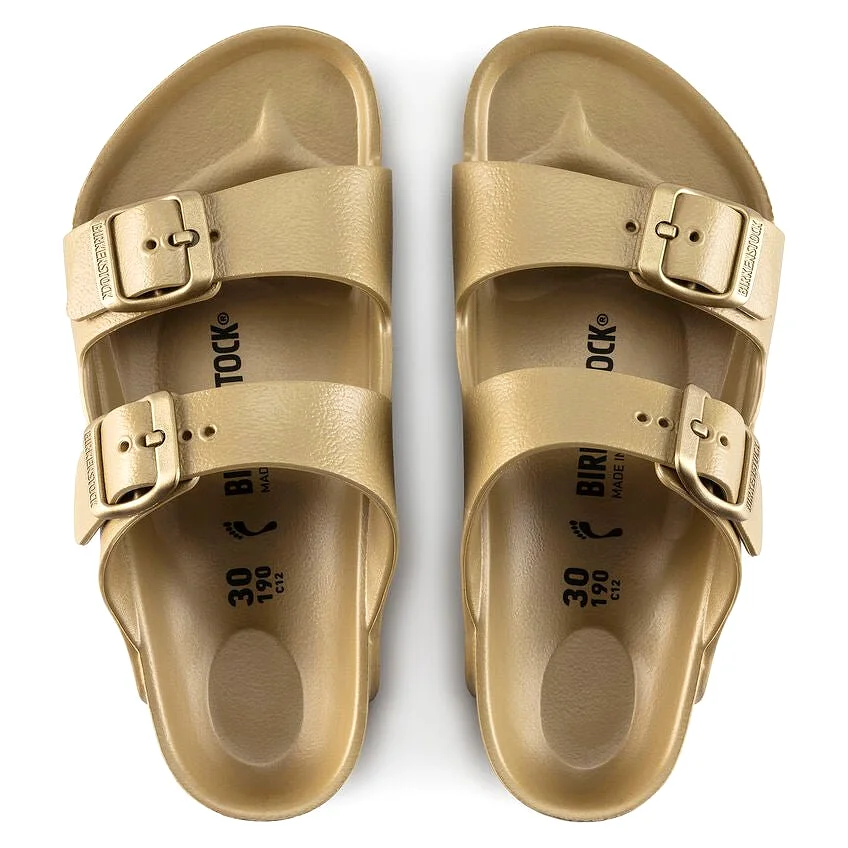 Birkenstock Girl's (Sizes 30-34) Arizona Gold EVA