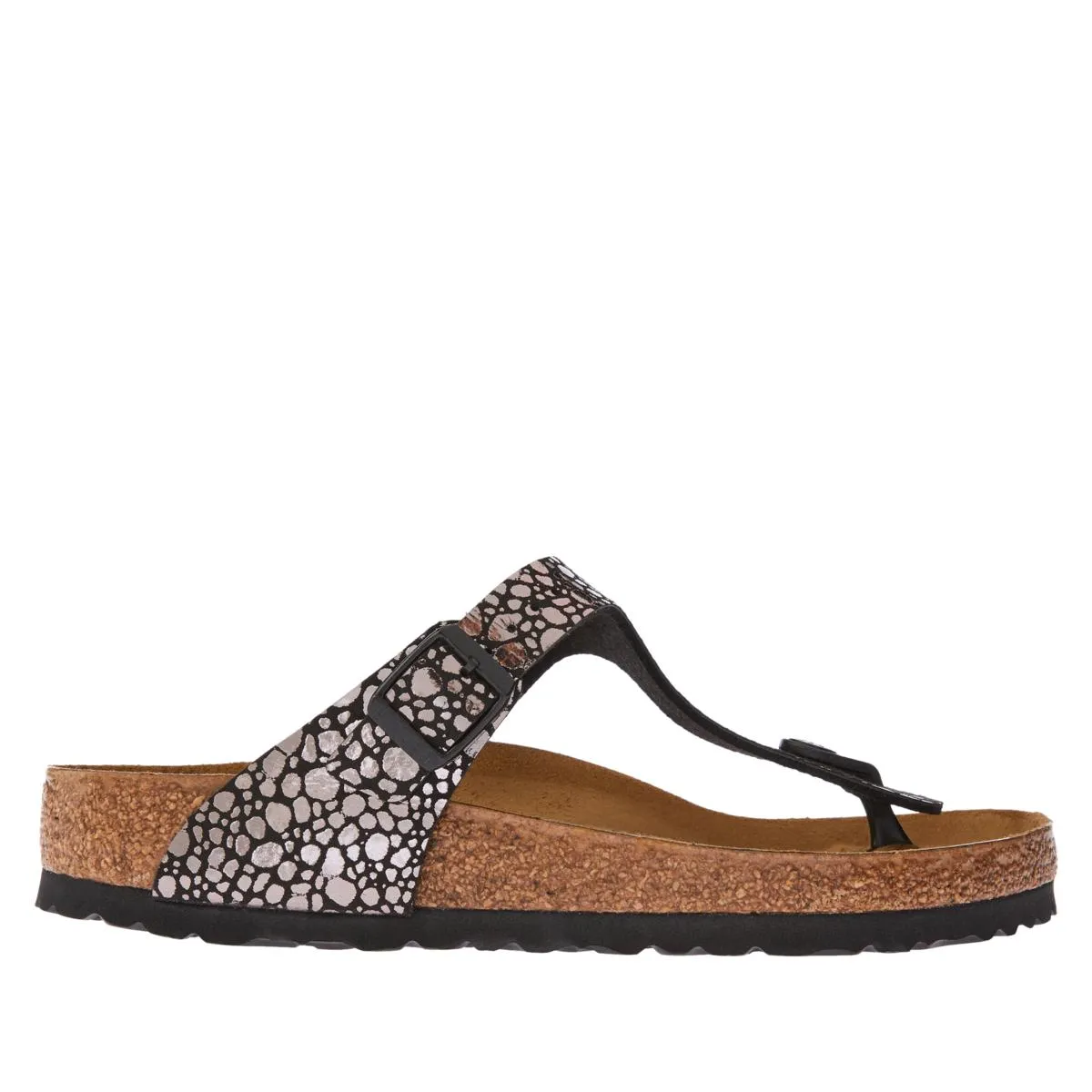      Birkenstock Gizeh Metallic Birko-Flor Thong Sandal     