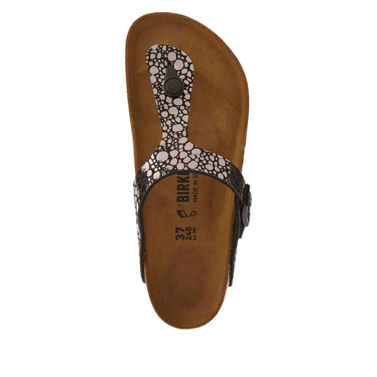      Birkenstock Gizeh Metallic Birko-Flor Thong Sandal     