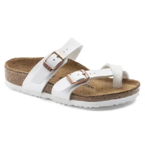 Birkenstock Kid's Mayari Birko-Flor in White