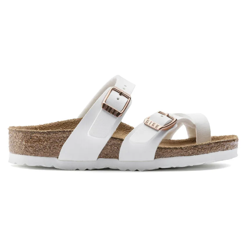 Birkenstock Kid's Mayari Birko-Flor in White