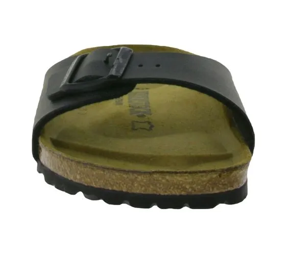 BIRKENSTOCK Madrid zoccoli Made in Germany sandalo larghezza stretta 0040303 nero