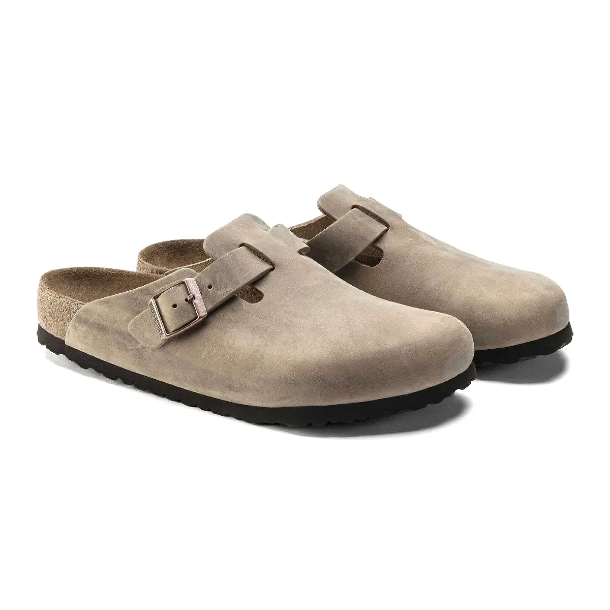 Birkenstock Men's Boston SOFT Footbed Tobacco Oiled