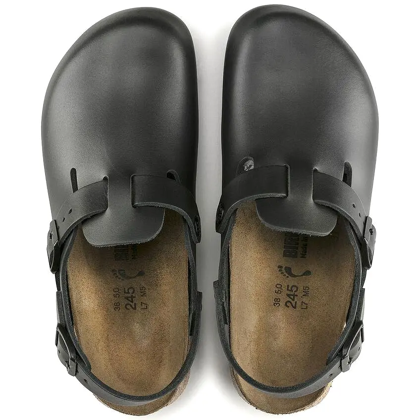 Birkenstock Men's Tokio Supergrip Black Leather