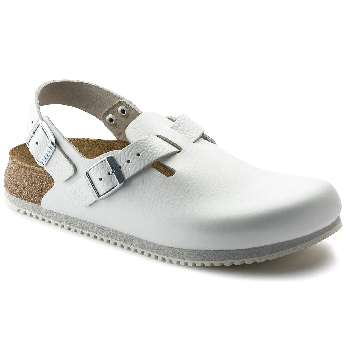 Birkenstock Men's Tokio Supergrip White Leather