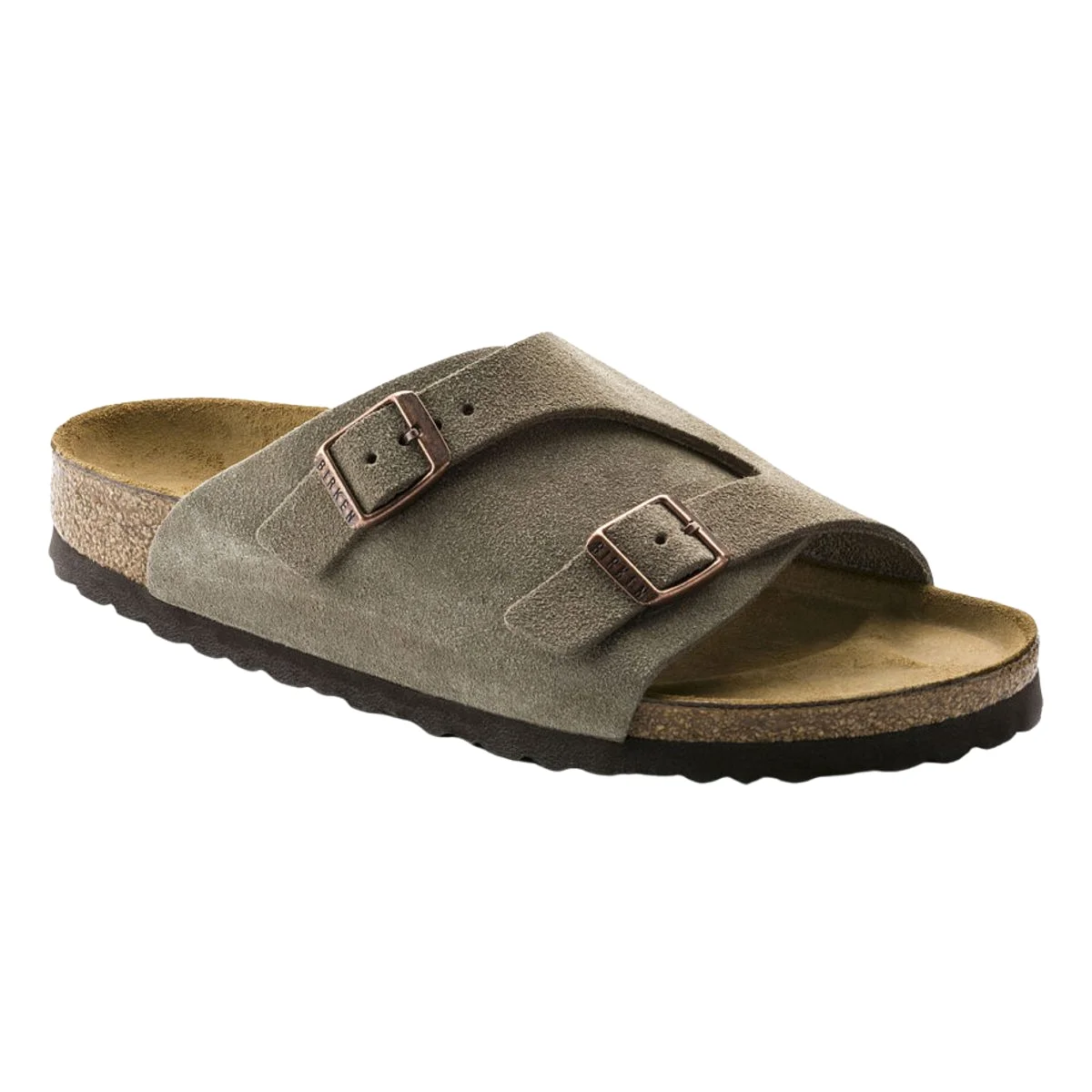 Birkenstock Men's Zurich Taupe Suede