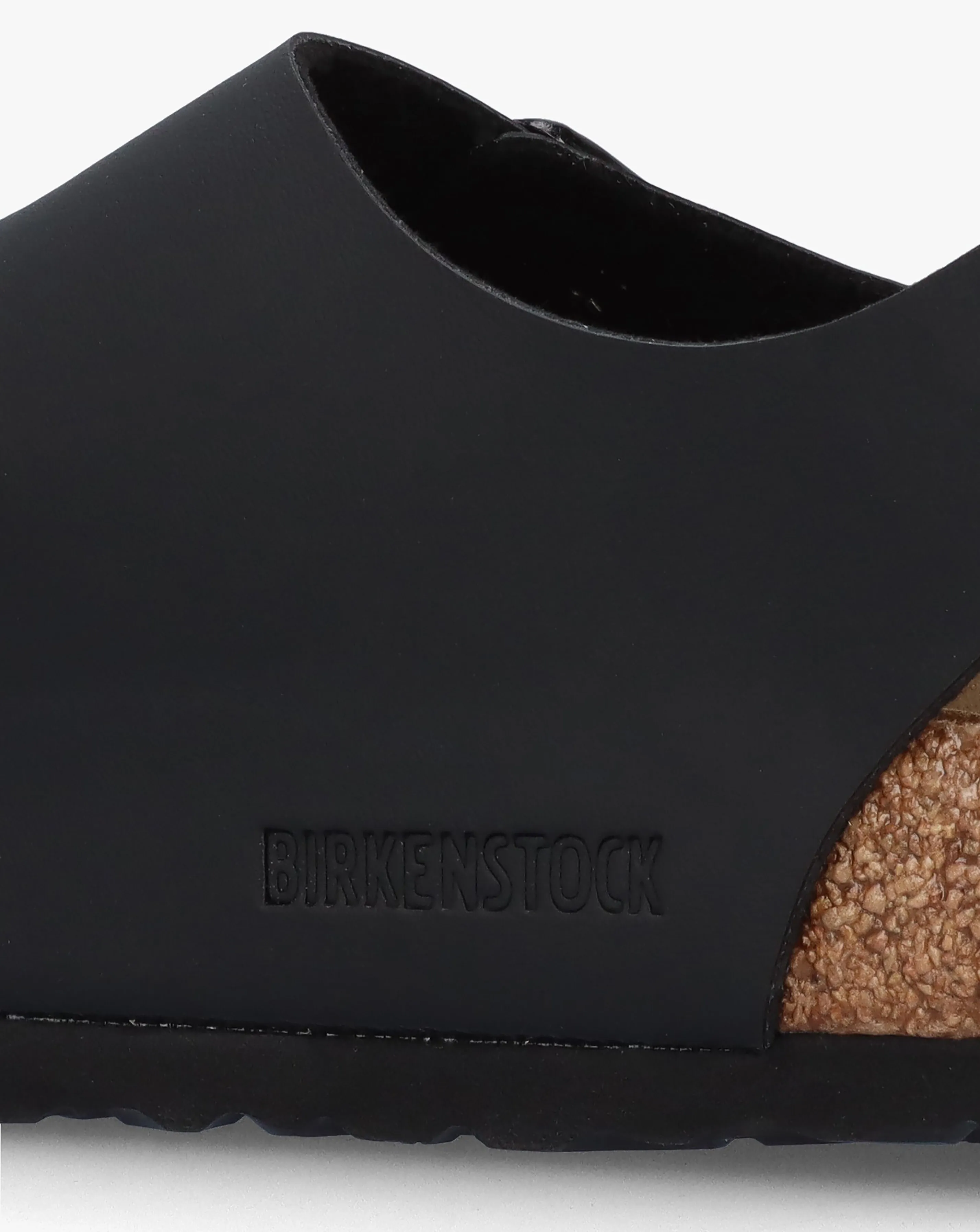 Birkenstock Milano Black Birko-Flor Sandals Narrow Width | Simply Be