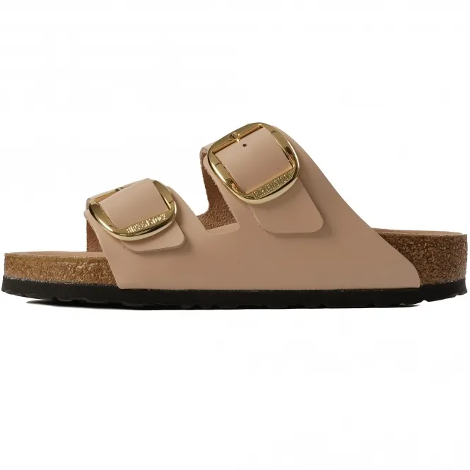 Birkenstock Womens Arizona Big Buckle Natural Leather - New Beige