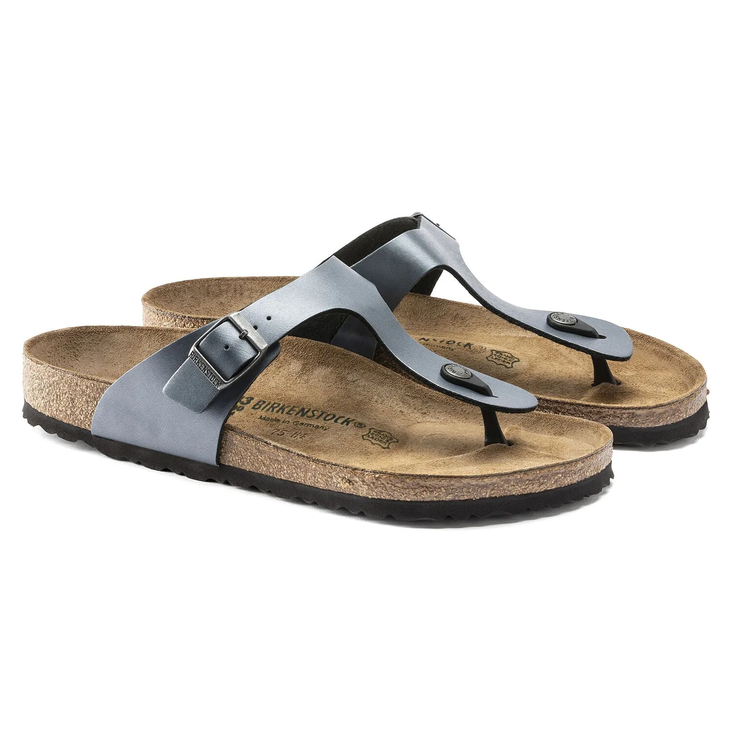 Birkenstock Women's Gizeh Birko-Flor Regular/Wide - Onyx