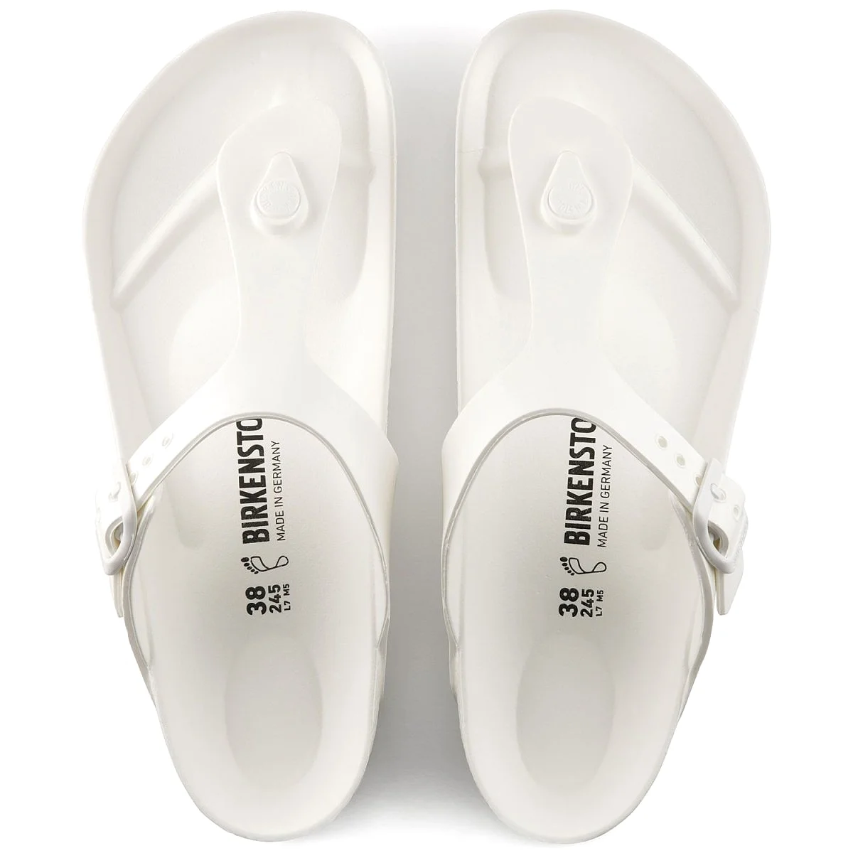 Birkenstock Women's Gizeh Essentials EVA White