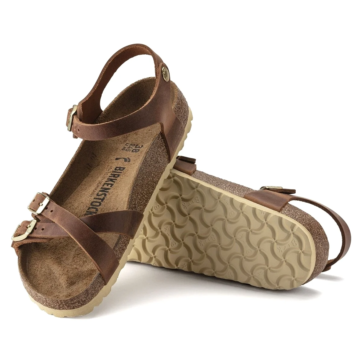 Birkenstock Women's Kumba Cognac Leather