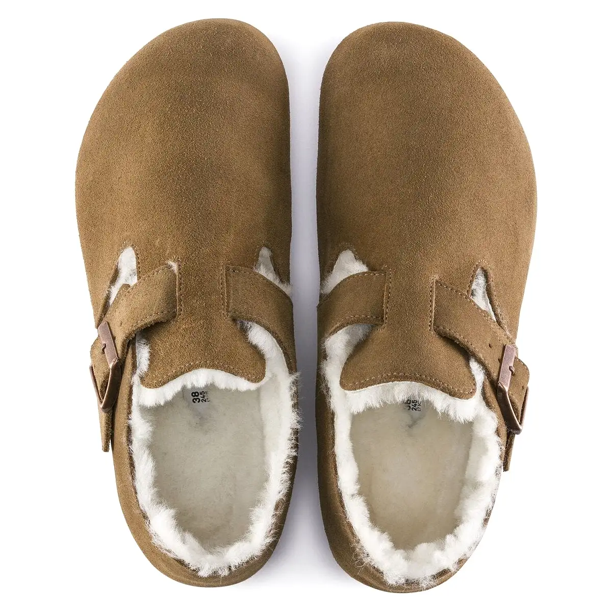 Birkenstock Women's London Shearling Shearling Tea