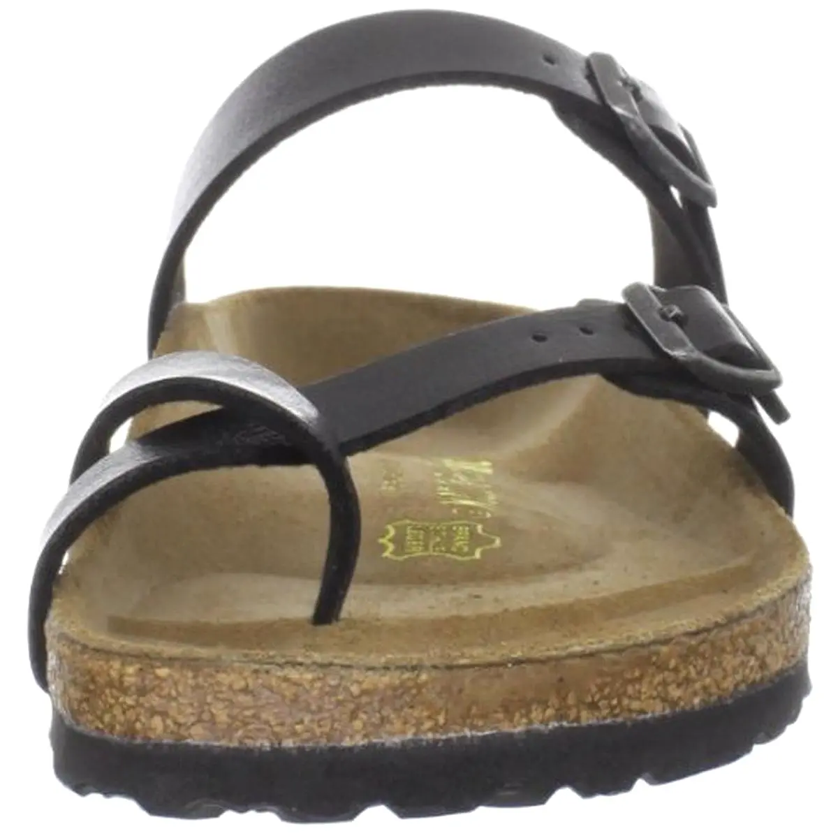 Birkenstock Womens Mayari Leather Slip On Footbed Sandals